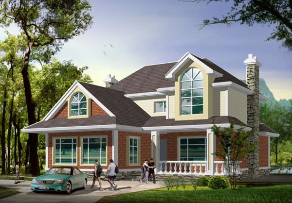 農村房子太老土？輕鋼別墅讓房子一點也不土(圖1)