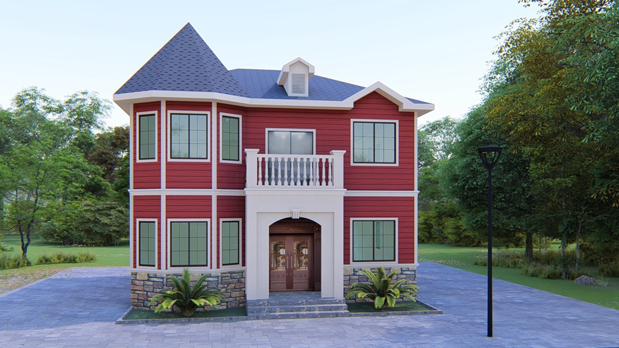 宿遷輕鋼別墅設(shè)計公司 30萬起建別墅【抗9級地震】(圖3) 睿婕輕鋼別墅