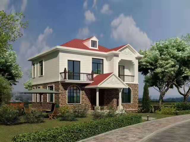 韶關輕鋼別墅設計公司 防臺風12級 30天交房(圖1) 睿婕輕鋼別墅