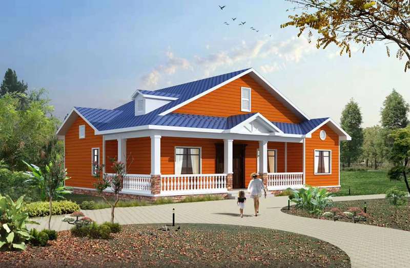 南通輕鋼別墅設(shè)計施工 29萬起建別墅【抗12級臺風(fēng)】(圖2) 南通輕鋼別墅