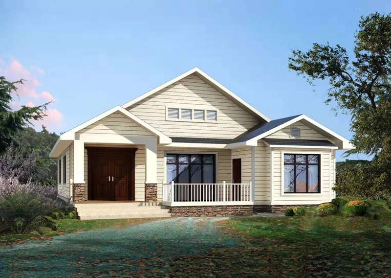 輕鋼別墅需要多久維護一次?是否值得選擇?(圖3) 睿婕輕鋼別墅戶型