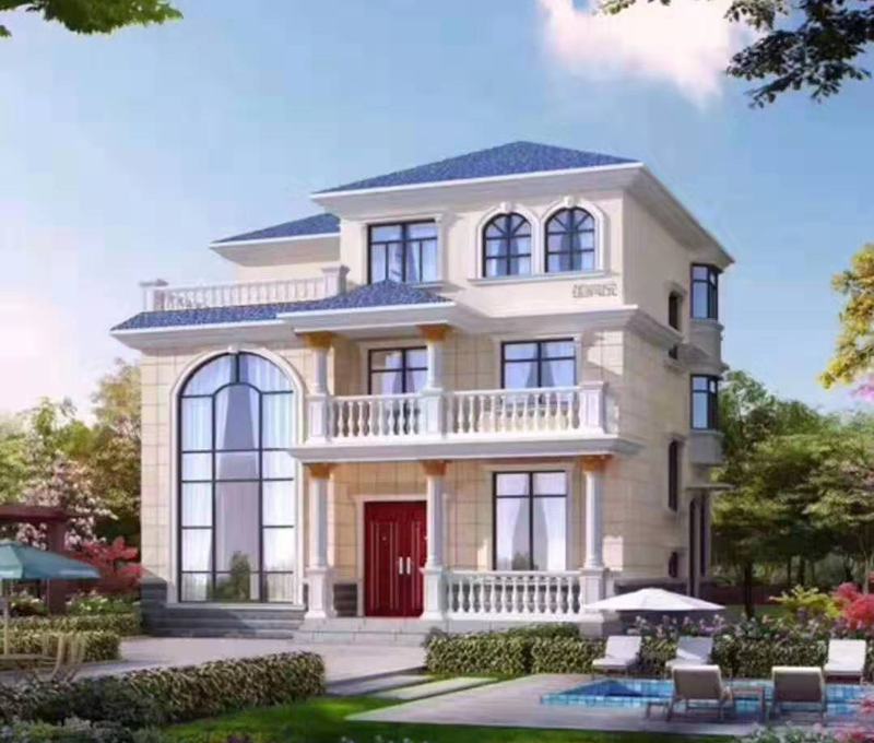 輕鋼別墅公司超低報(bào)價(jià),提供施工指導(dǎo)建出來(lái)的房子是什么樣子?(圖4) 睿婕輕鋼別墅