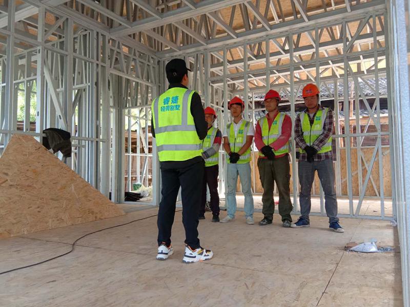 農村自建房簽合同時要注意哪些方面,才能避免合同詐騙陷阱?(圖2) 睿婕輕鋼別墅