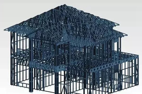 輕鋼別墅為什么建得快?看看這整套流程就明白了。(圖2) 輕鋼龍骨結構設計和生產