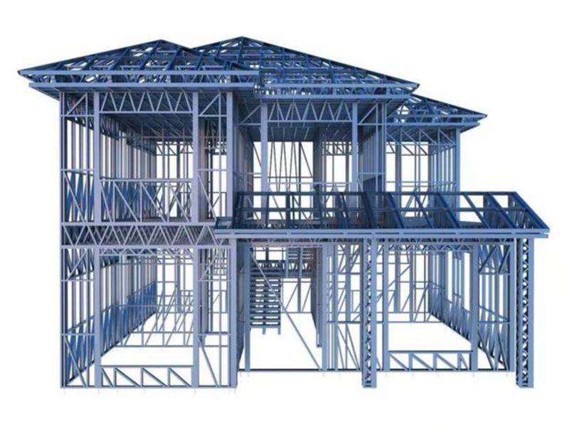 輕鋼龍骨--輕鋼別墅之魂基本介紹(圖4) 睿婕輕鋼別墅