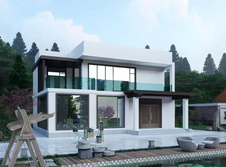 輕鋼別墅造價(jià)是多少?(圖2) 輕鋼別墅造價(jià)是多少?(圖2)