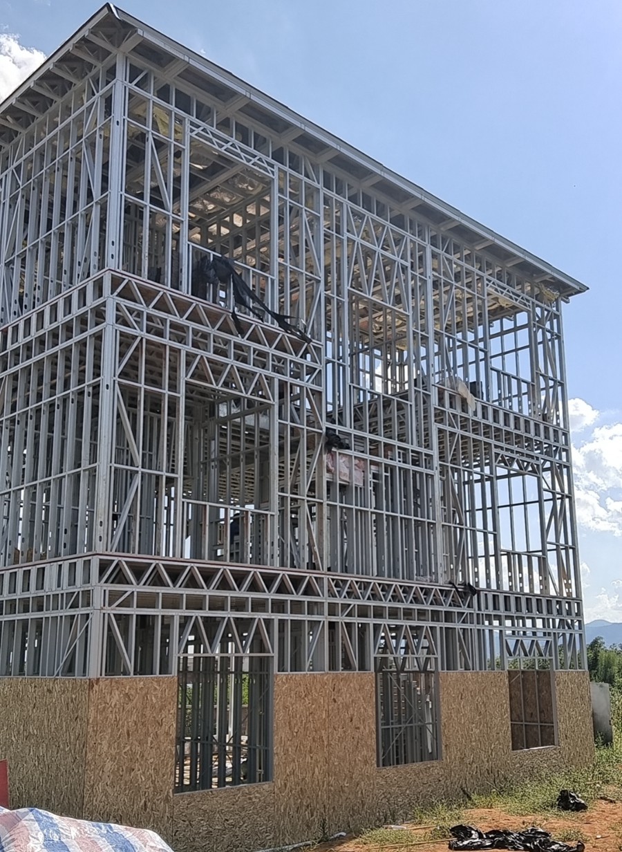 輕鋼別墅怕雷電嗎?(圖2) 輕鋼別墅怕雷電嗎?(圖2)