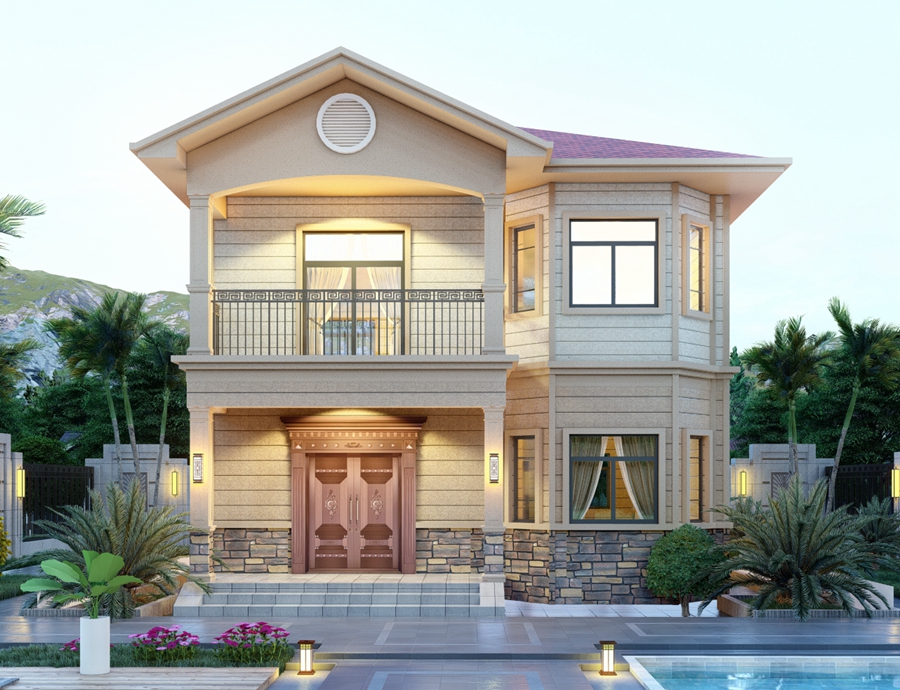 建輕鋼別墅每層都算面積嗎？