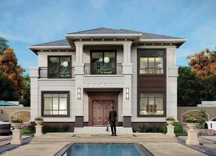 輕鋼別墅可以設(shè)計哪些風(fēng)格?(圖3) 輕鋼別墅可以設(shè)計哪些風(fēng)格?(圖3)