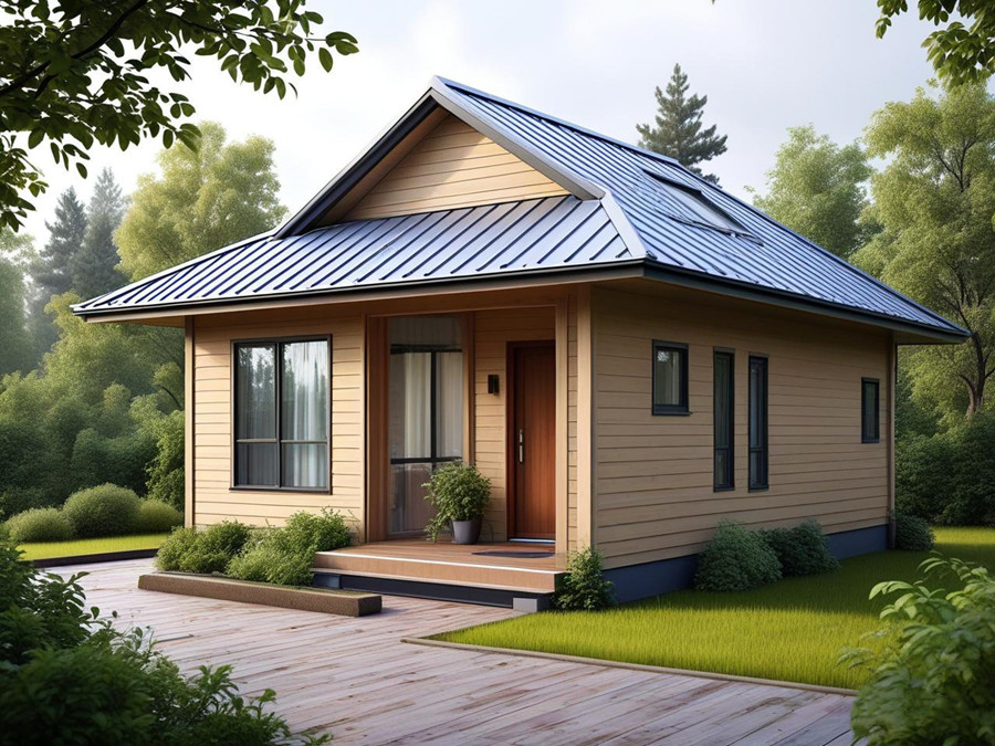 輕鋼別墅在雨季能施工嗎？睿婕輕鋼別墅雨季施工全攻略